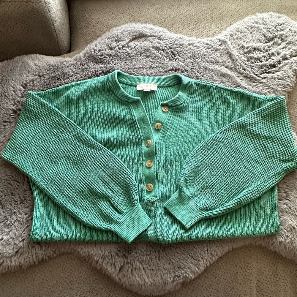 Green Loft Sweater